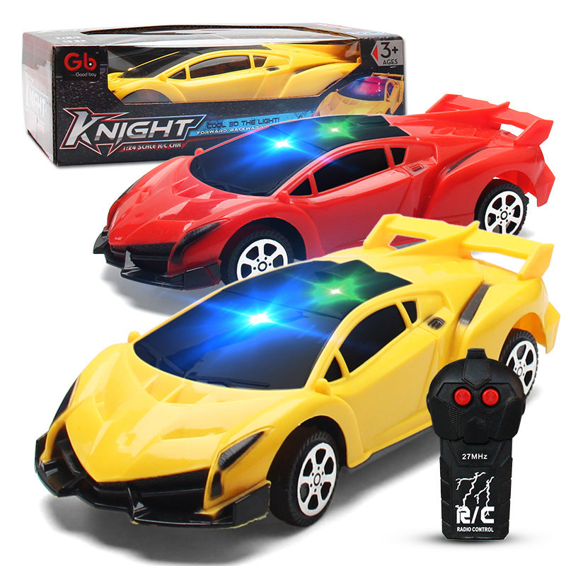 Channel RC Racing Childre's Car Wireless Battery Remote Control Electric Toy Car With Led Lights
