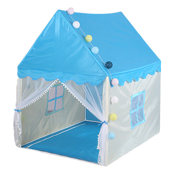 Blue tent toy