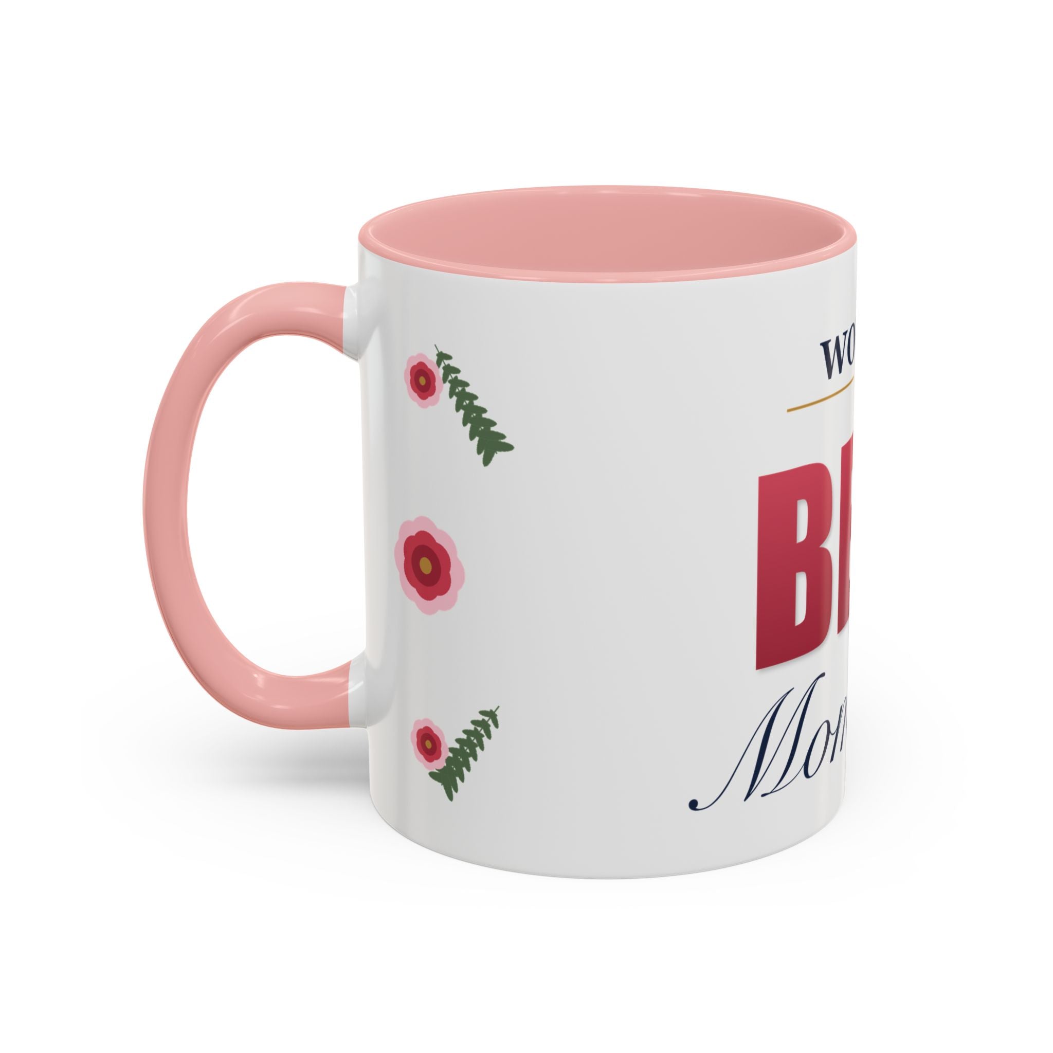 World's Best Mom Ever Mug — Floral Ceramic Coffee Mug | 11oz / 15oz Mother's Day Gift