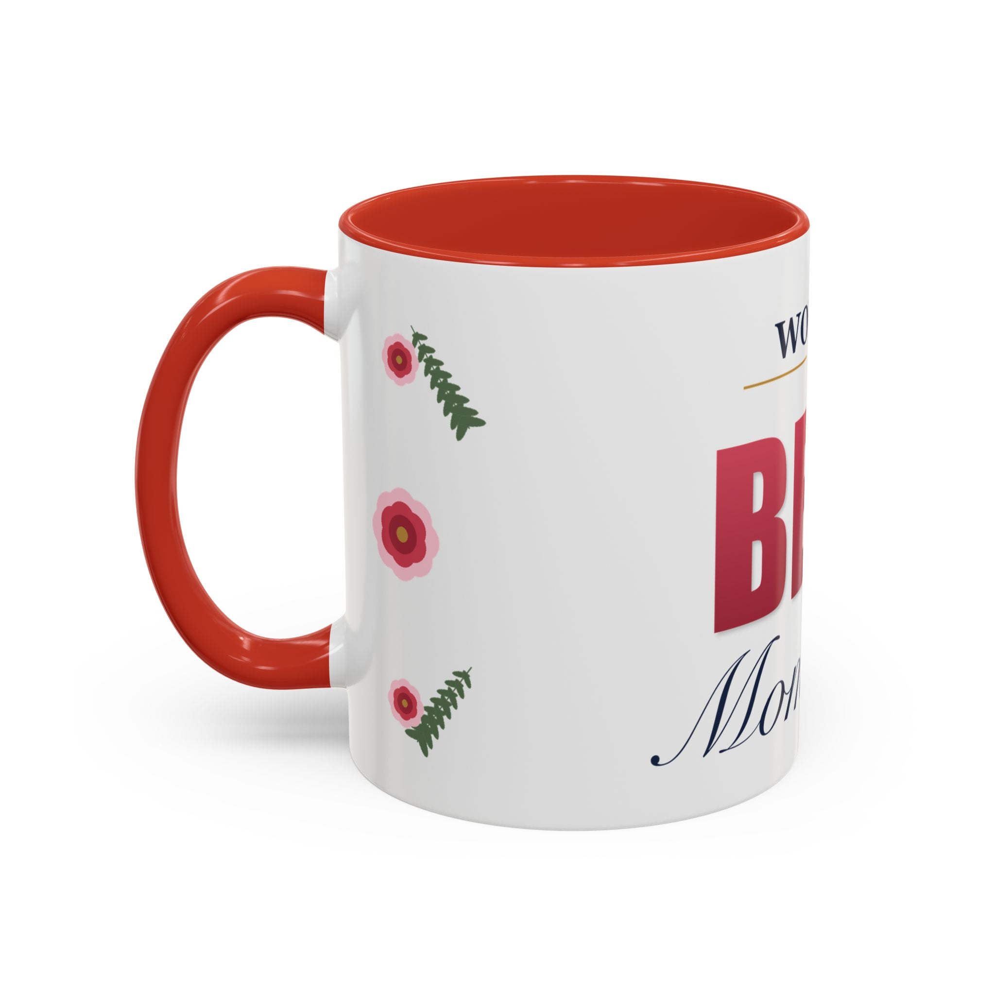 World's Best Mom Ever Mug — Floral Ceramic Coffee Mug | 11oz / 15oz Mother's Day Gift