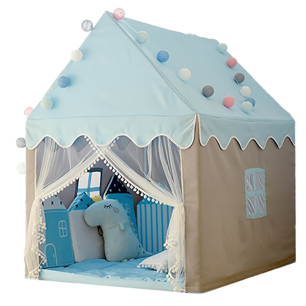 Blue tent toy
