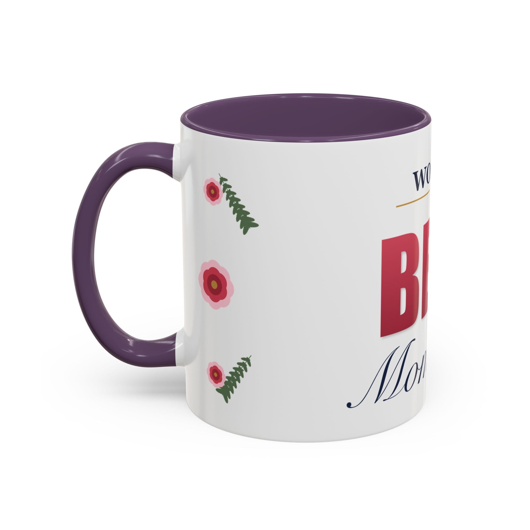 World's Best Mom Ever Mug — Floral Ceramic Coffee Mug | 11oz / 15oz Mother's Day Gift