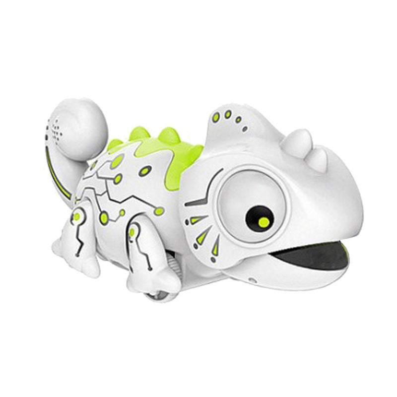 Color Change RC Mini Chameleon Toys 2.4GHz Remote Control Chameleon with LED Lights