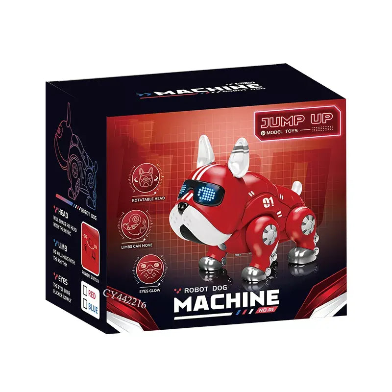 Unleash the Fun with our Robo Pup: The Intelligent Dancing Robot Dog - A Stunt Performer that Lights up Playtime!