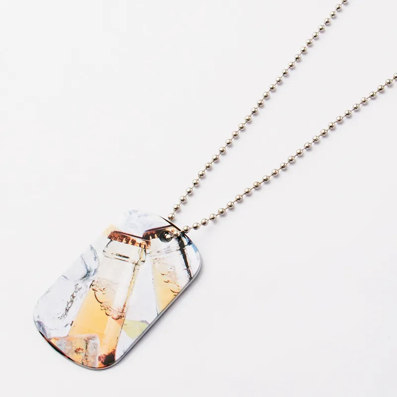 Double-Sided Customized Dog Tags Blanks Sublimation Printable Pendant Dog Tag