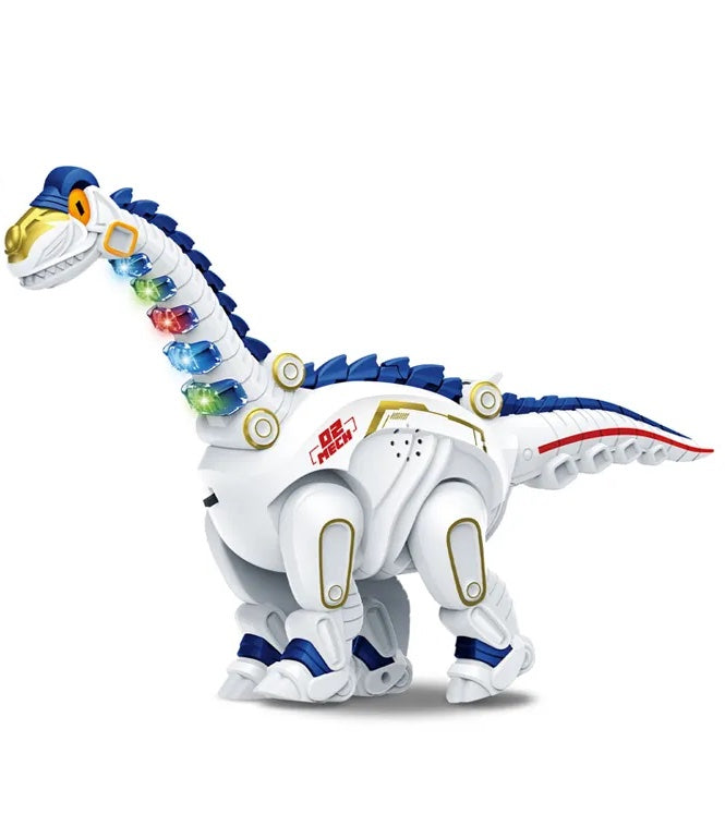 Electric Dinosaur Toy with Light, Walking, Egg-Laying Action - Ideal Gift for Kids' Birthdays