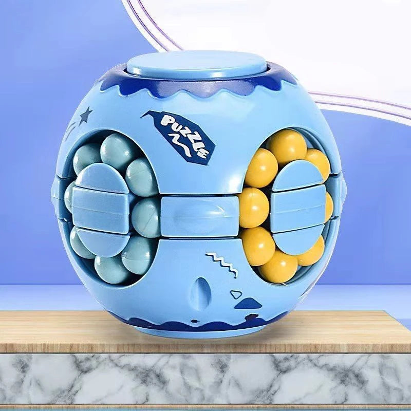 Fidget Fun Interactive Puzzle Game with Magical Bean Cube Toys for Children's Creative Stress Relief