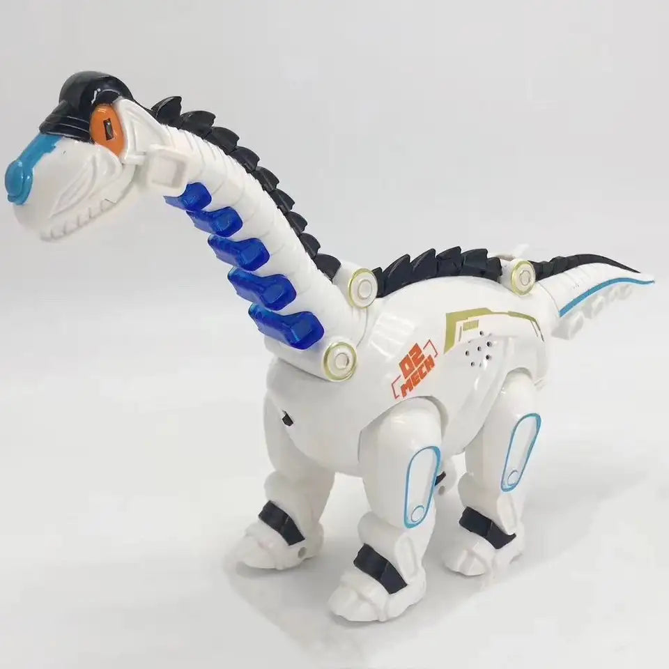 Electric Dinosaur Toy with Light, Walking, Egg-Laying Action - Ideal Gift for Kids' Birthdays