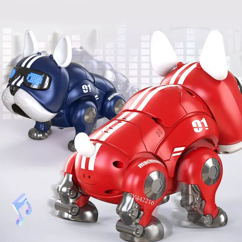 Unleash the Fun with our Robo Pup: The Intelligent Dancing Robot Dog - A Stunt Performer that Lights up Playtime!