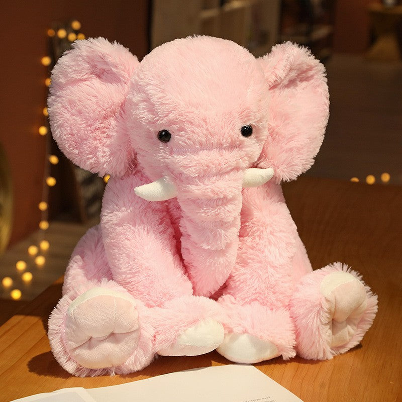 45cm Creative Elephant Plush Toy Big Ears Soft Toy Plush Animal Stuffed Elephant Pillow Toy