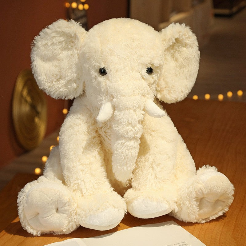 45cm Creative Elephant Plush Toy Big Ears Soft Toy Plush Animal Stuffed Elephant Pillow Toy