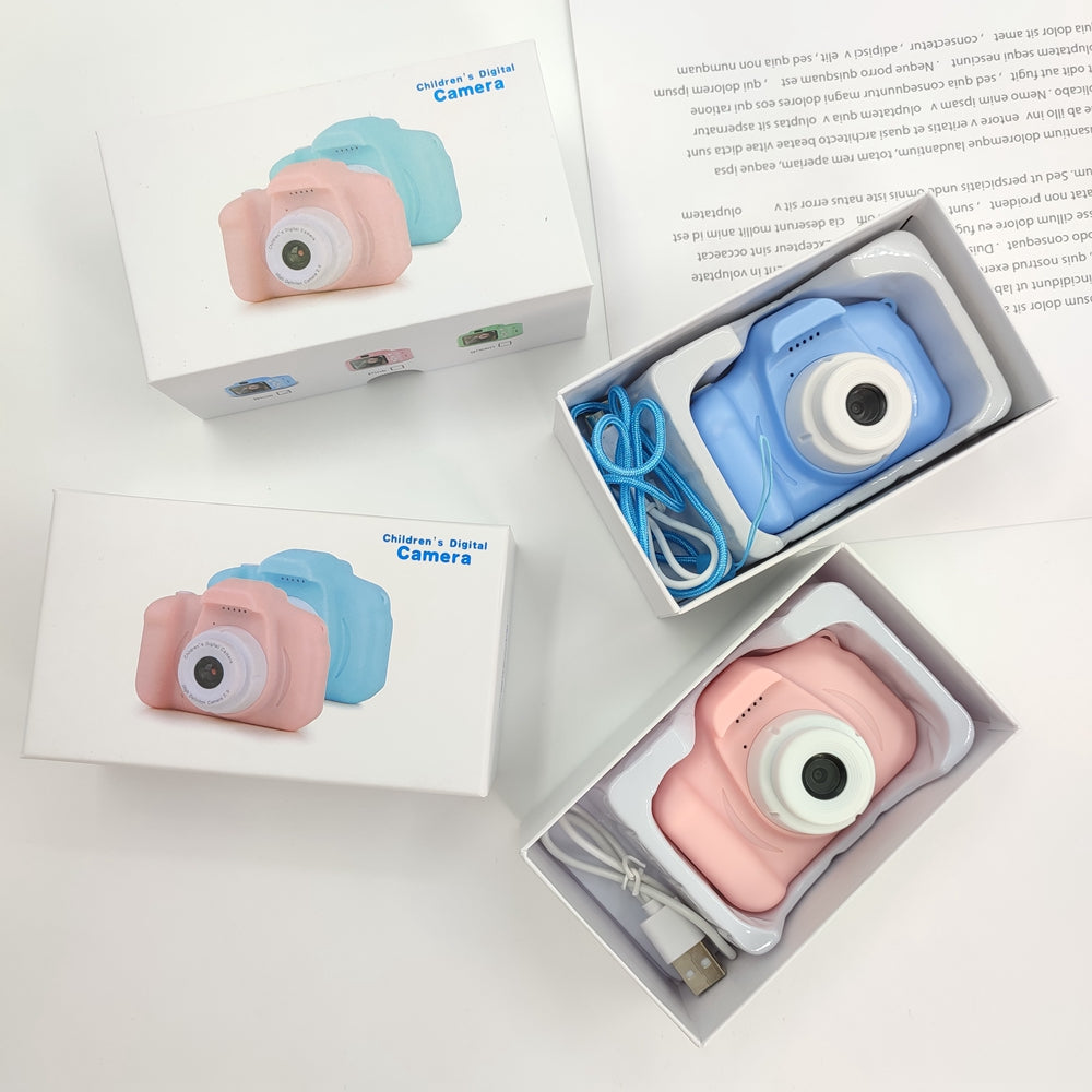 Popular Kid Gifts Cartoon Small Toy Video Children Fun Camera HD 720p 1080p 4K Kids Digital Camera