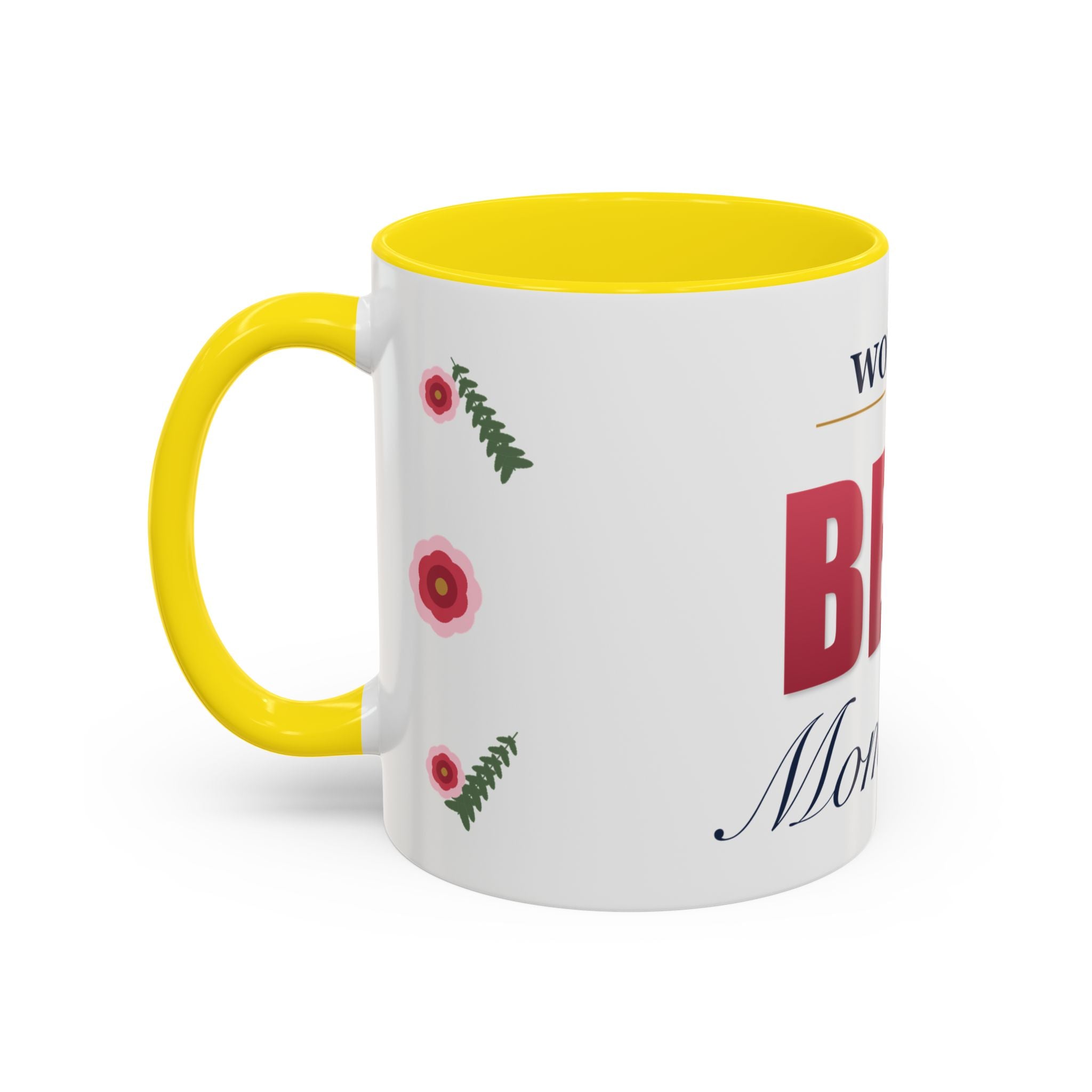 World's Best Mom Ever Mug — Floral Ceramic Coffee Mug | 11oz / 15oz Mother's Day Gift
