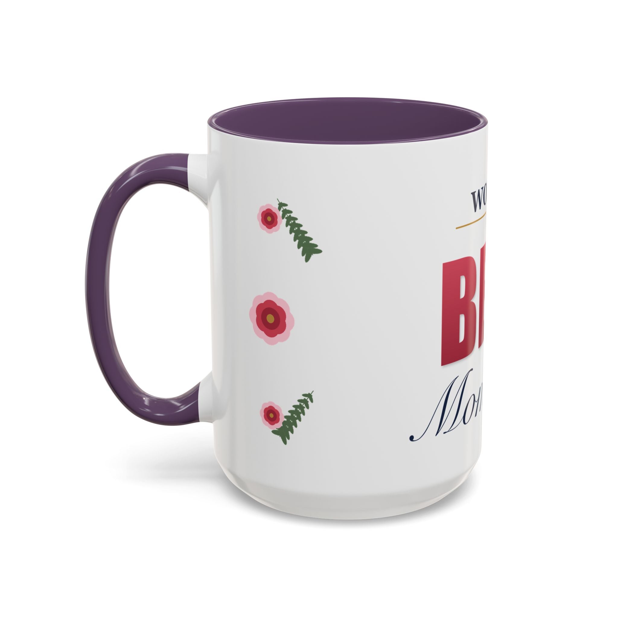 World's Best Mom Ever Mug — Floral Ceramic Coffee Mug | 11oz / 15oz Mother's Day Gift