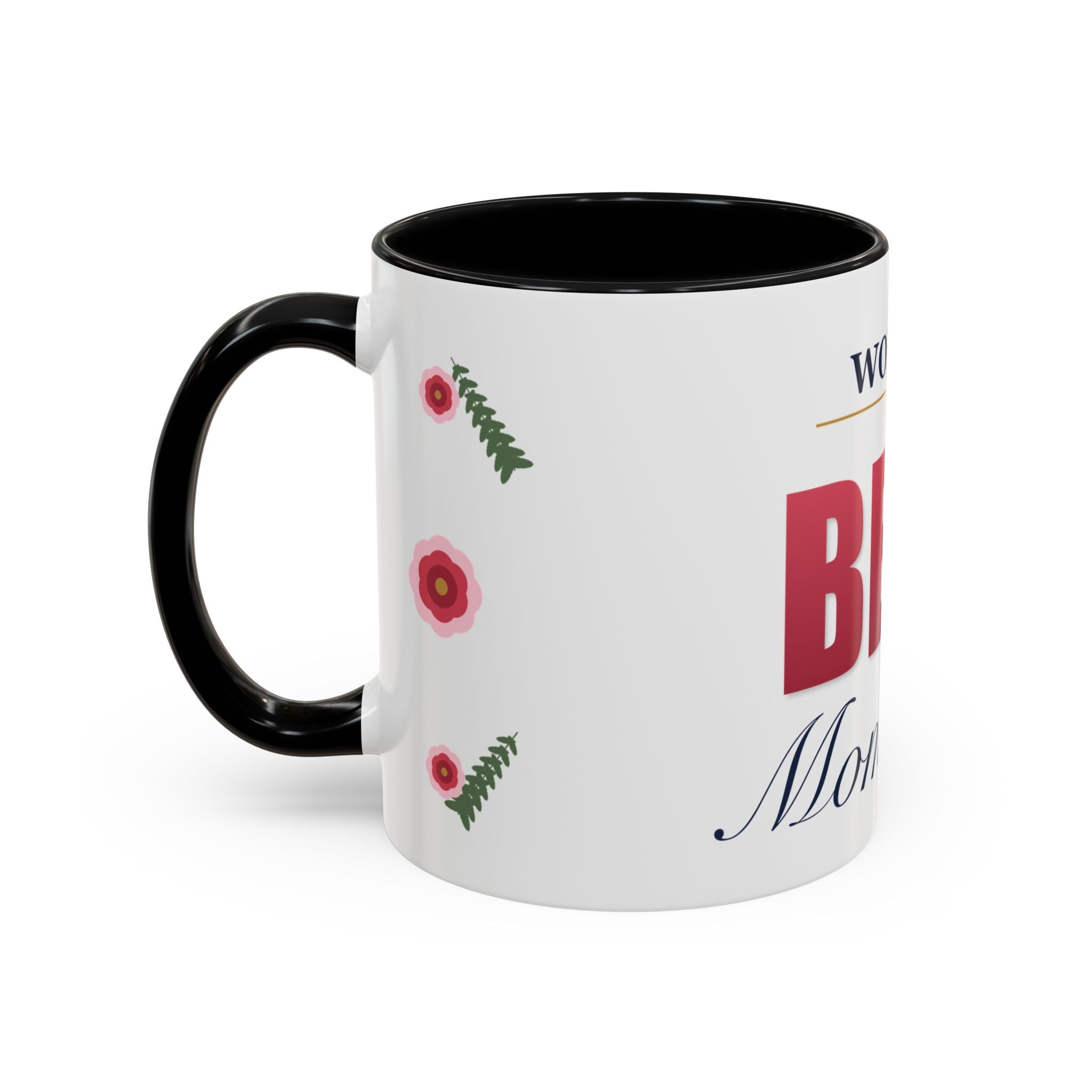 World's Best Mom Ever Mug — Floral Ceramic Coffee Mug | 11oz / 15oz Mother's Day Gift