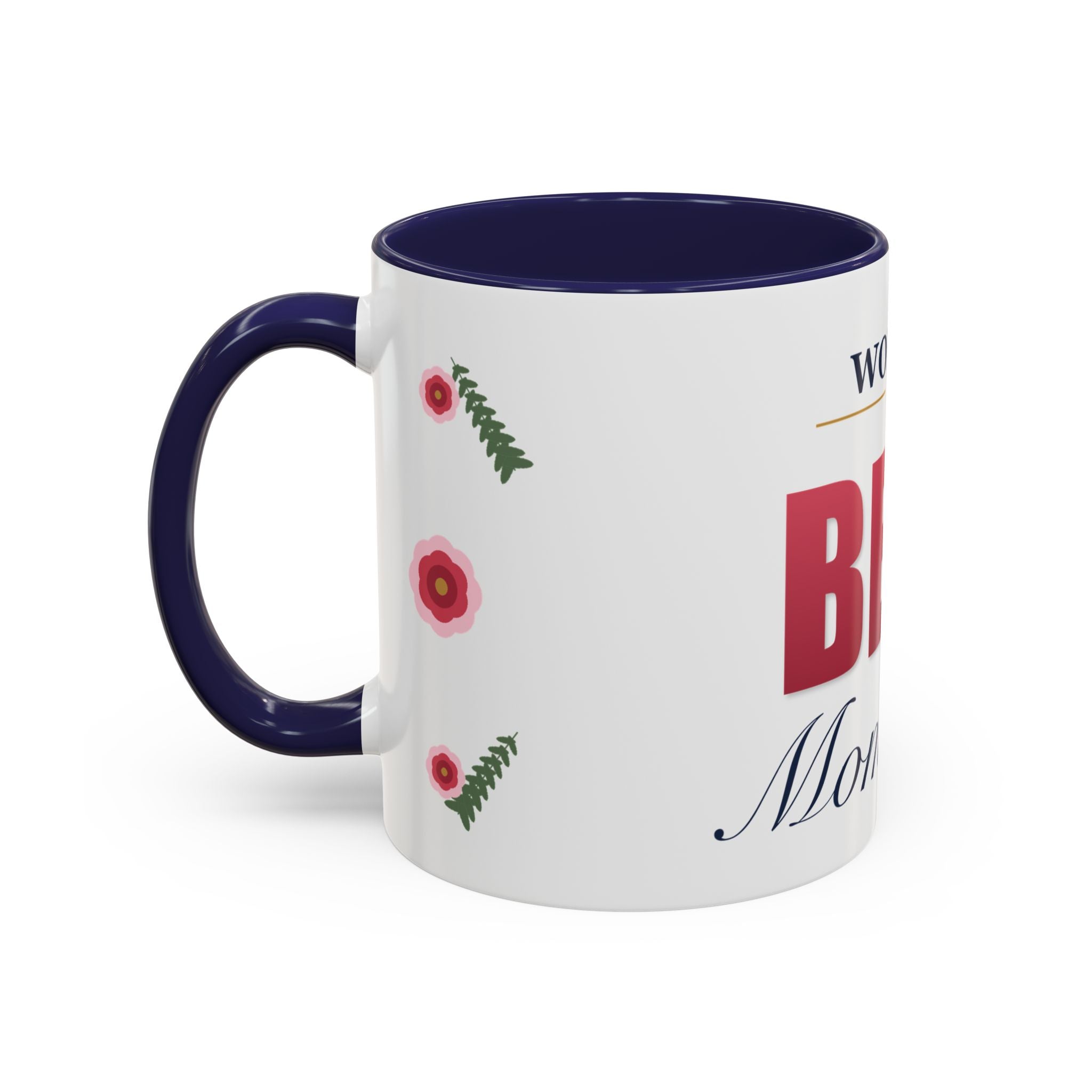World's Best Mom Ever Mug — Floral Ceramic Coffee Mug | 11oz / 15oz Mother's Day Gift