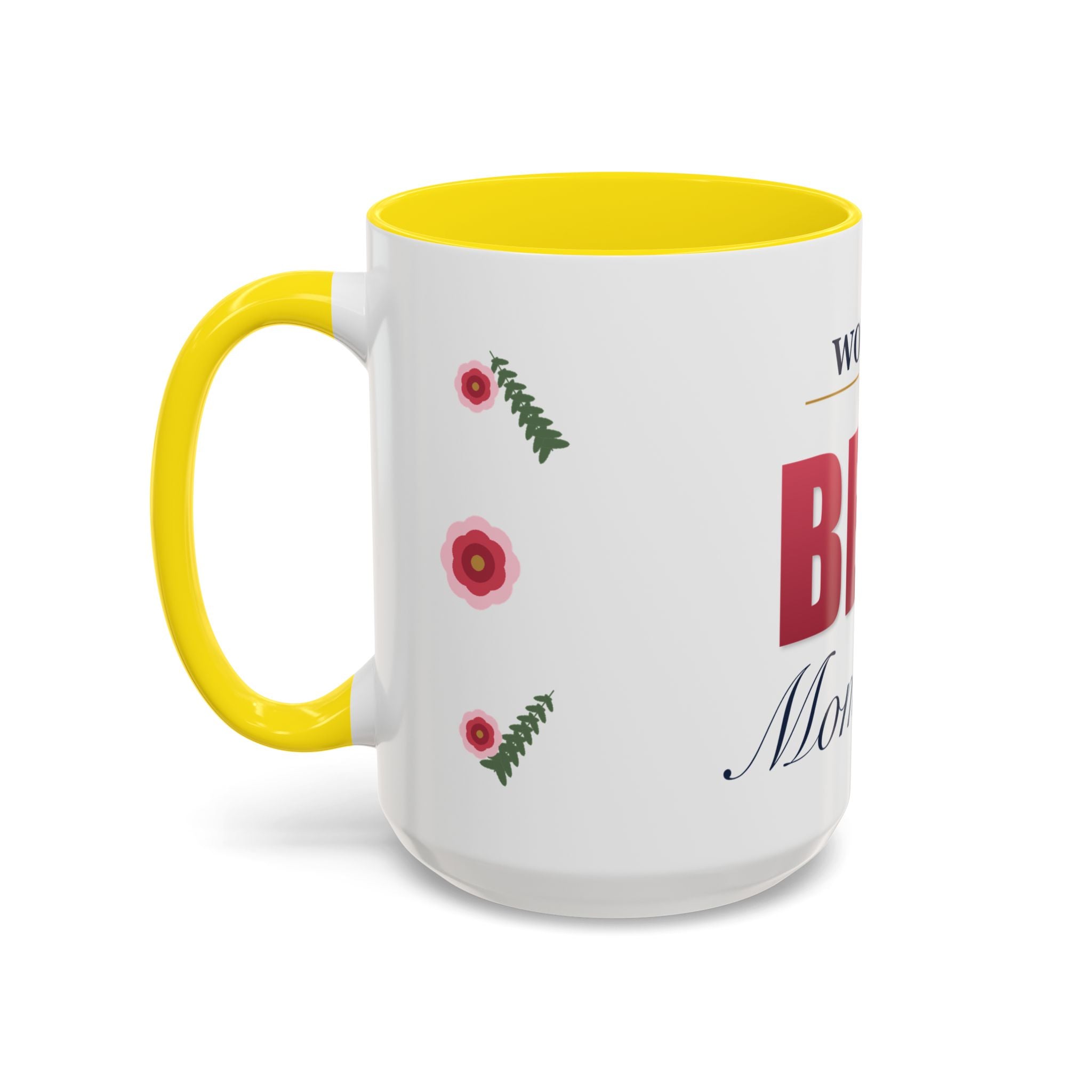 World's Best Mom Ever Mug — Floral Ceramic Coffee Mug | 11oz / 15oz Mother's Day Gift