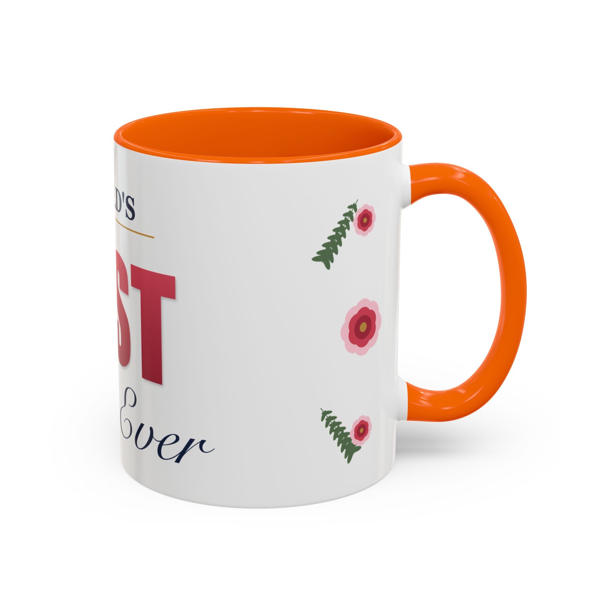 World's Best Mom Ever Mug — Floral Ceramic Coffee Mug | 11oz / 15oz Mother's Day Gift