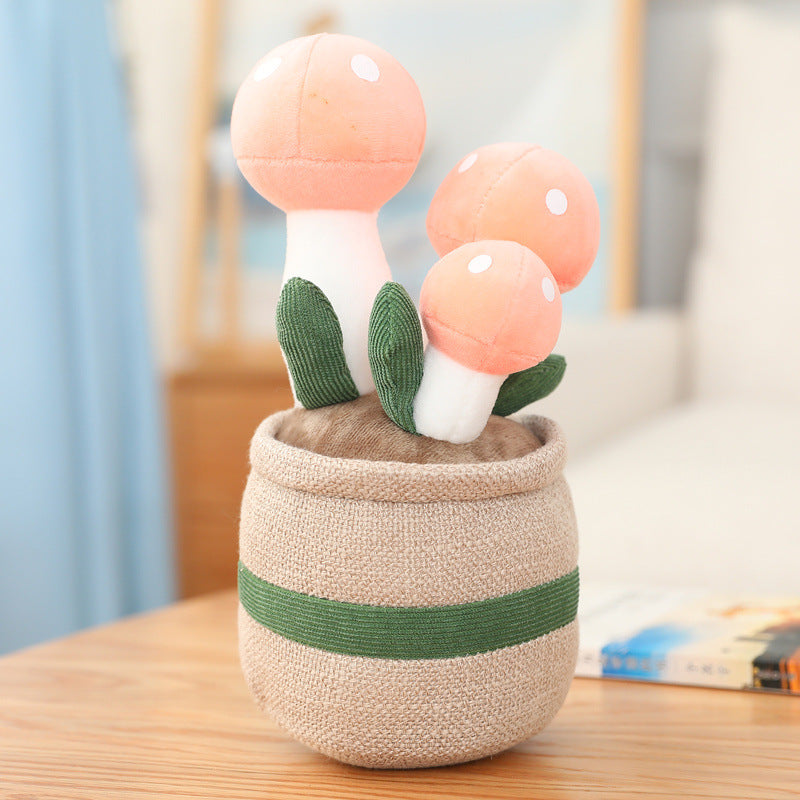 Hot Home Decoration 25cm Tulips Artificial Flowers Plant Plush Toy Cute Plushies Room Decor