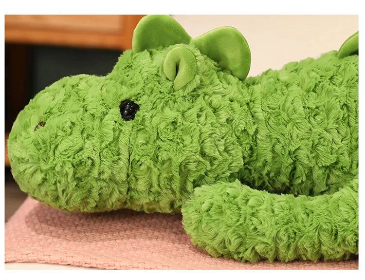 Giant Dinosaur Plush Pillow - Soft Cushion Plushies, Large Stuffed Animal Toy for Cozy Comfort